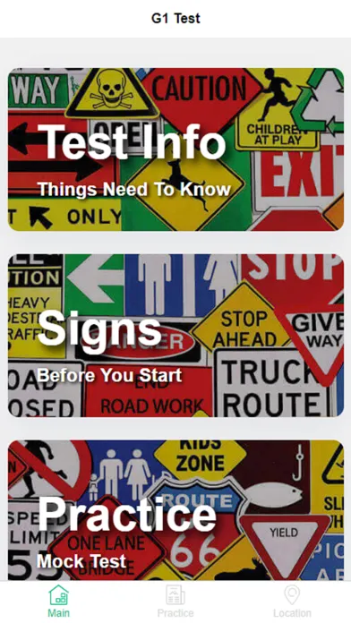 G1 Driving Test -Mock Test Ekran Görüntüleri