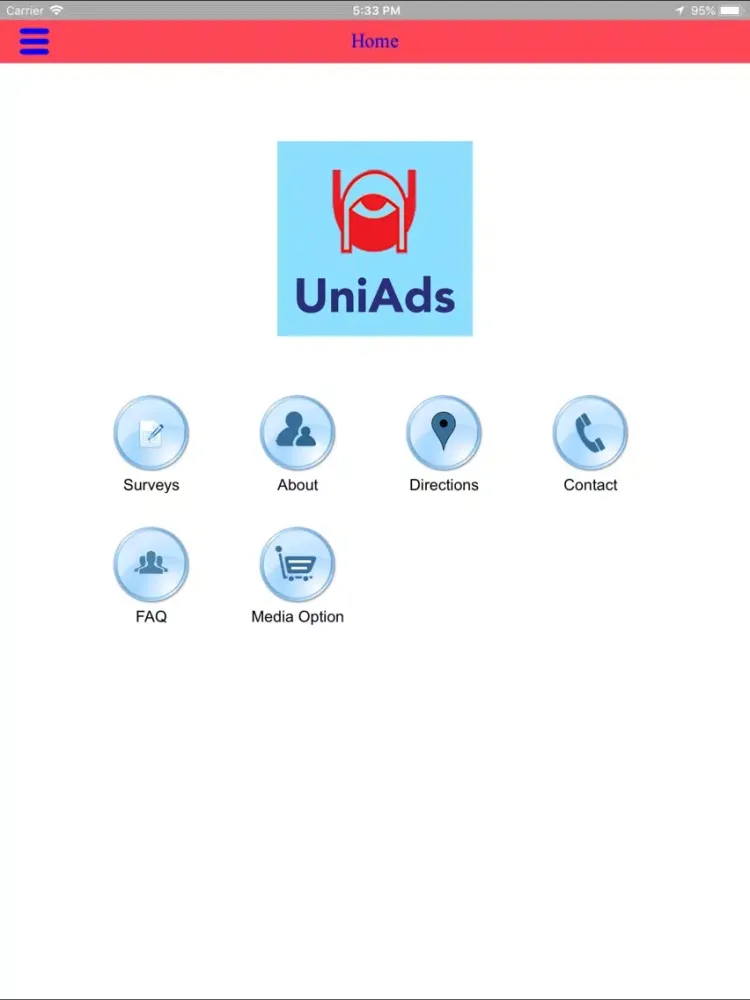 UniAds App iPad  Screenshots