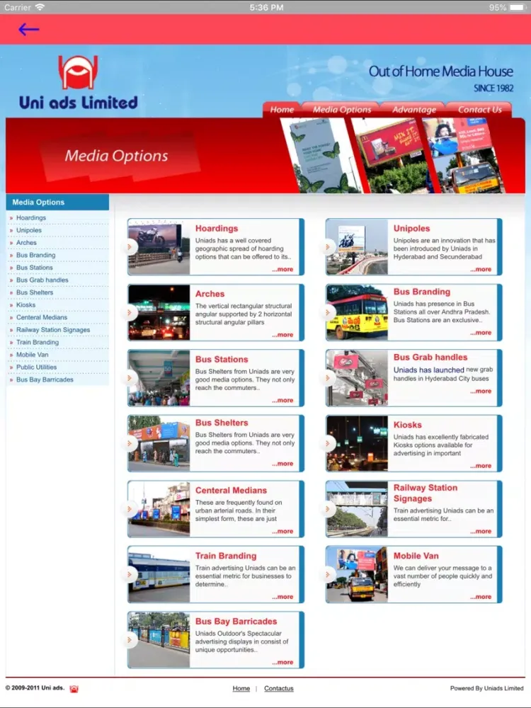 UniAds App iPad  Screenshots