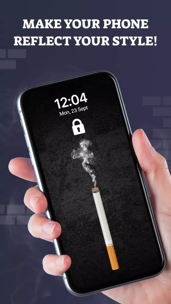 Cigarette Box Lock Screen スクリーンショット