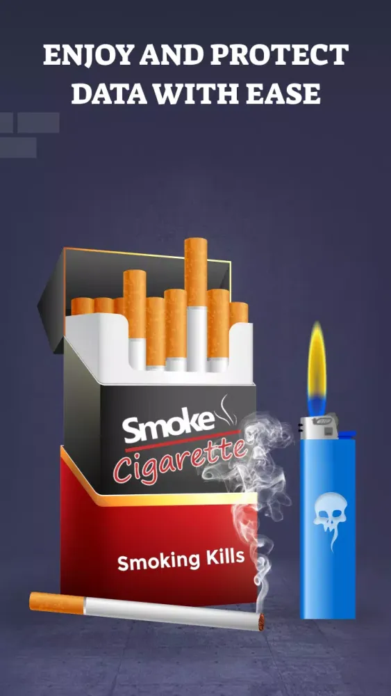 Cigarette Box Lock Screen スクリーンショット