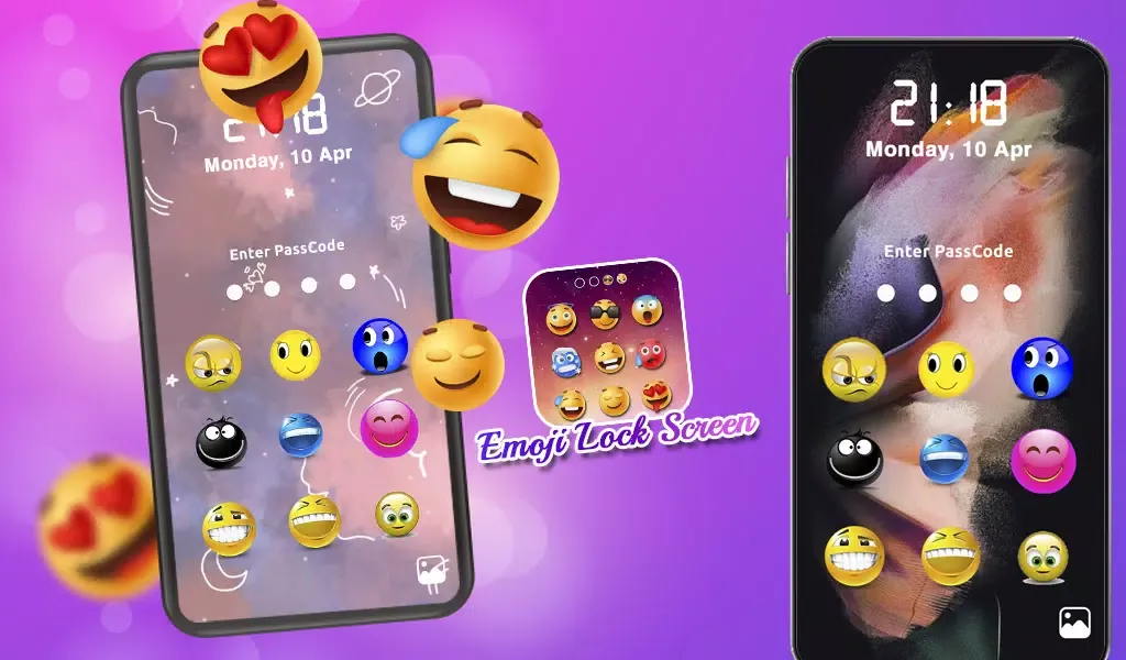 Emoji Lock Screen スクリーンショット