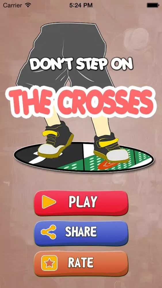 Don't step on the crosses- play with zeroes and crosses tiles Screenshots