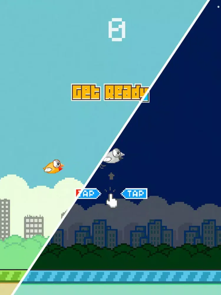Capturas de tela do Tiny Iron Bird- Back with flying wings iPad 