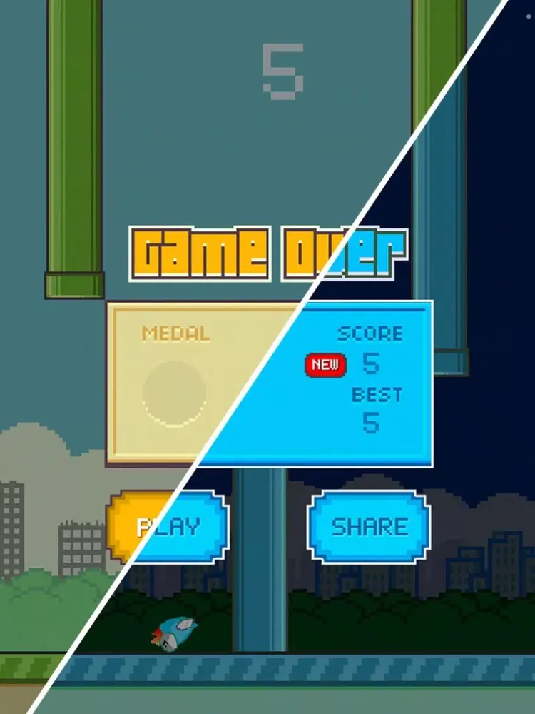 Capturas de tela do Tiny Iron Bird- Back with flying wings iPad 