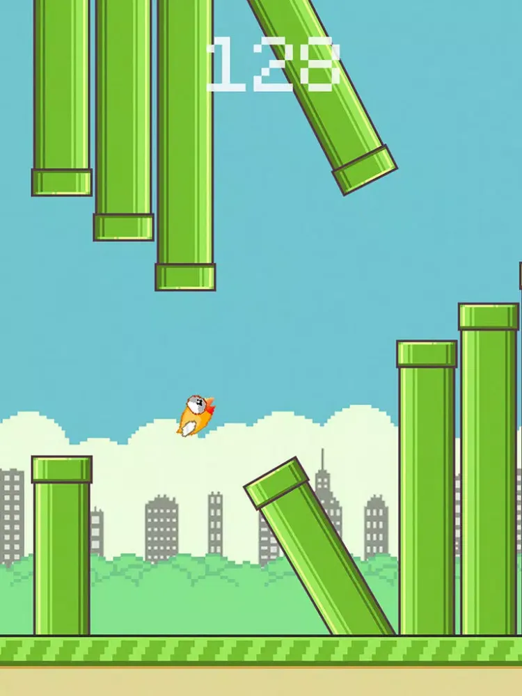 Capturas de tela do Tiny Iron Bird- Back with flying wings iPad 