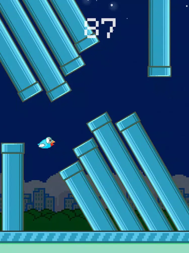 Capturas de tela do Tiny Iron Bird- Back with flying wings iPad 