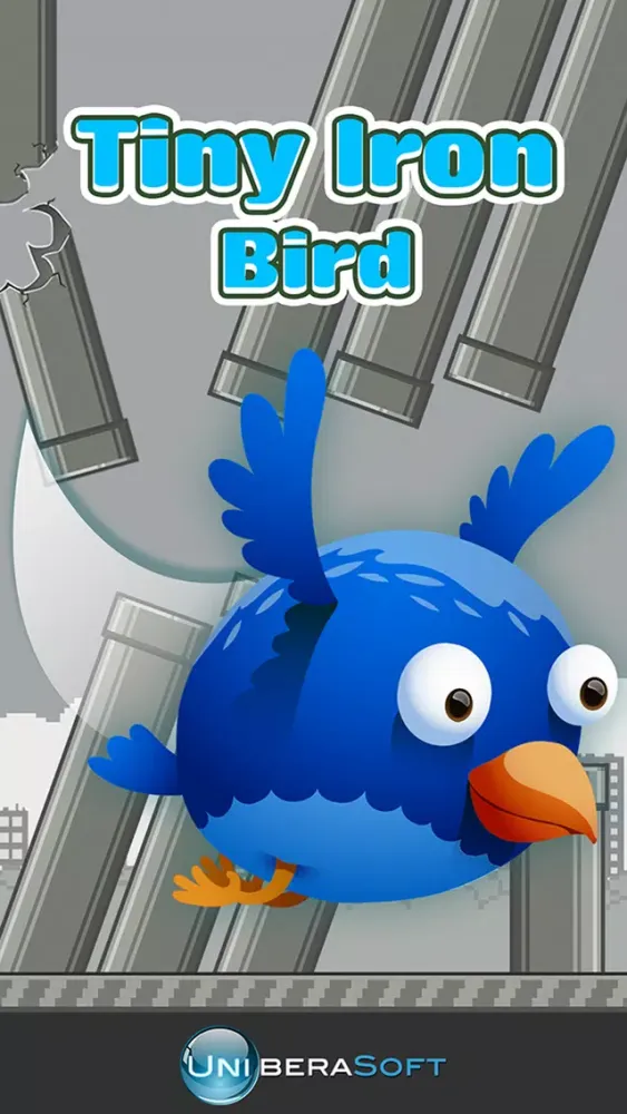 Capturas de tela do Tiny Iron Bird- Back with flying wings