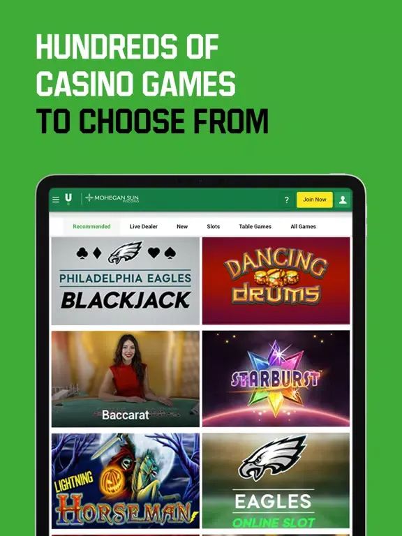 ภาพหน้าจอของ Unibet PA: Casino & Sports Bet iPad 