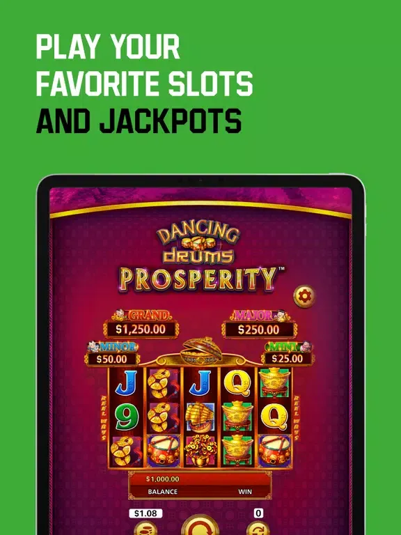 ภาพหน้าจอของ Unibet PA: Casino & Sports Bet iPad 