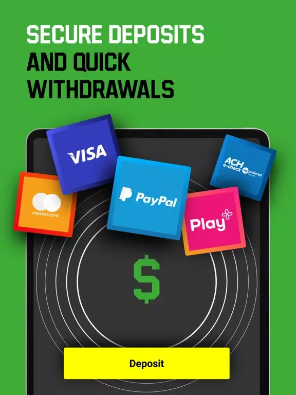 ภาพหน้าจอของ Unibet PA: Casino & Sports Bet iPad 