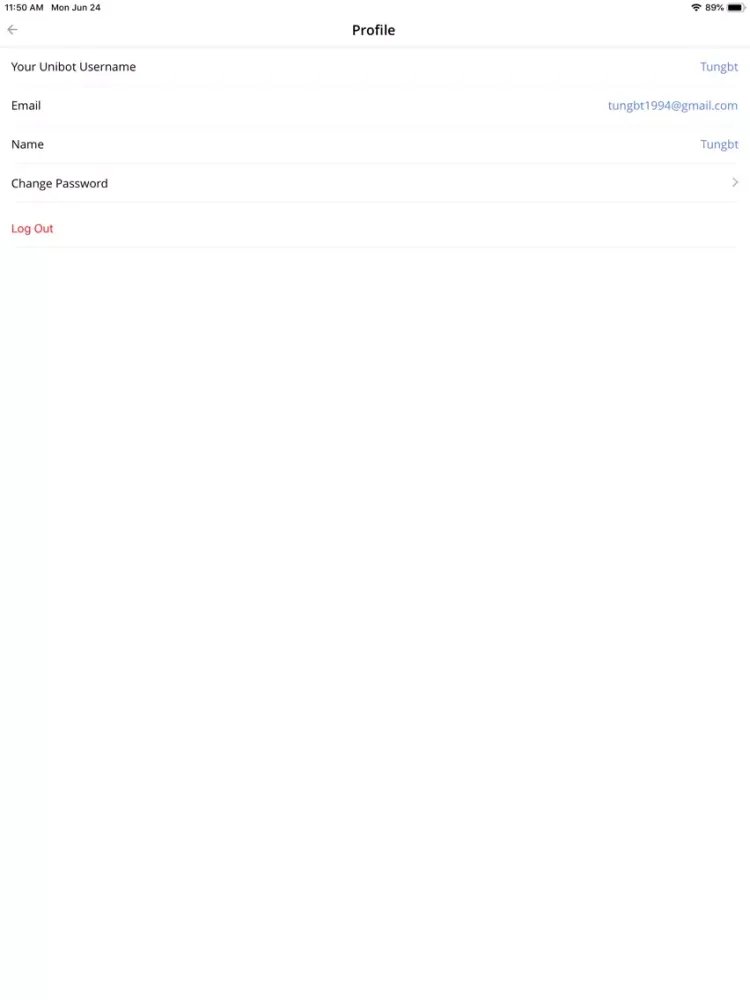 UniMe iPad  স্ক্রিনশট