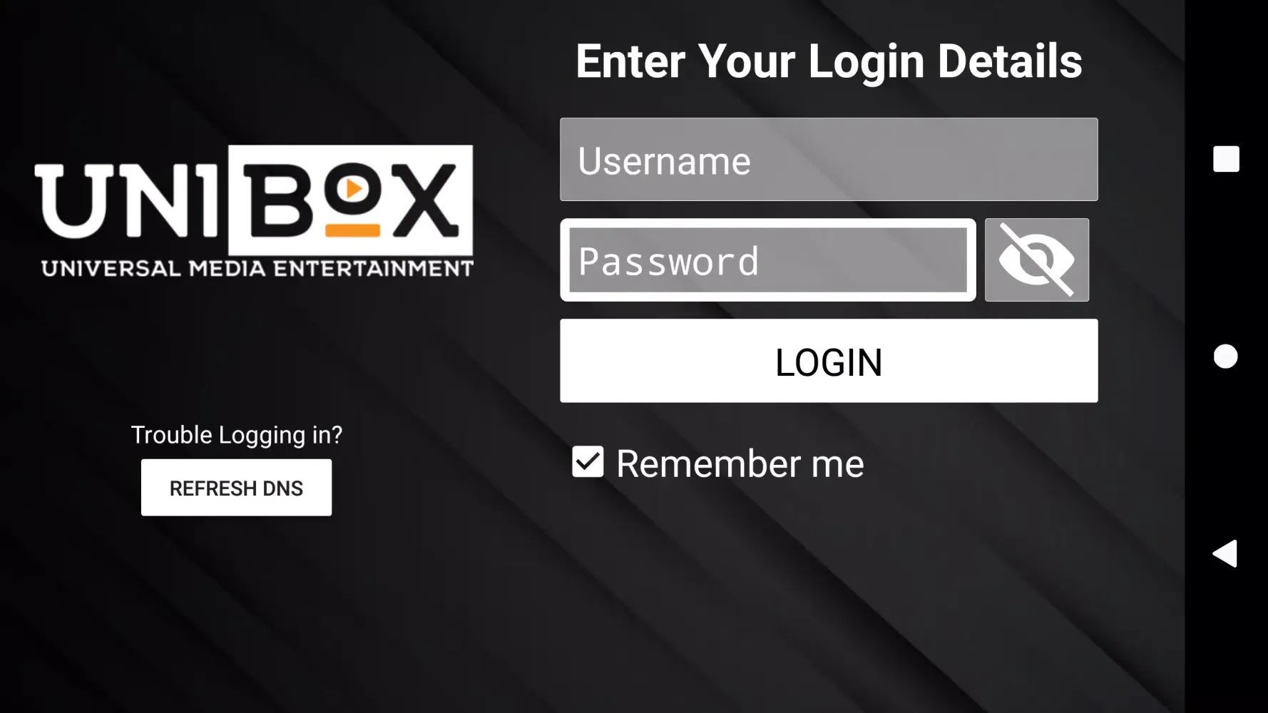 UNIBOX Screenshots