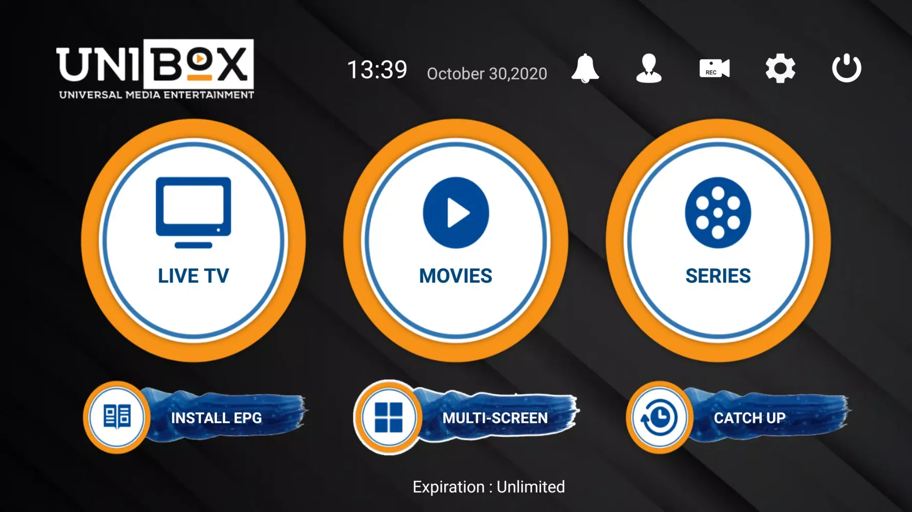 UNIBOX Screenshots