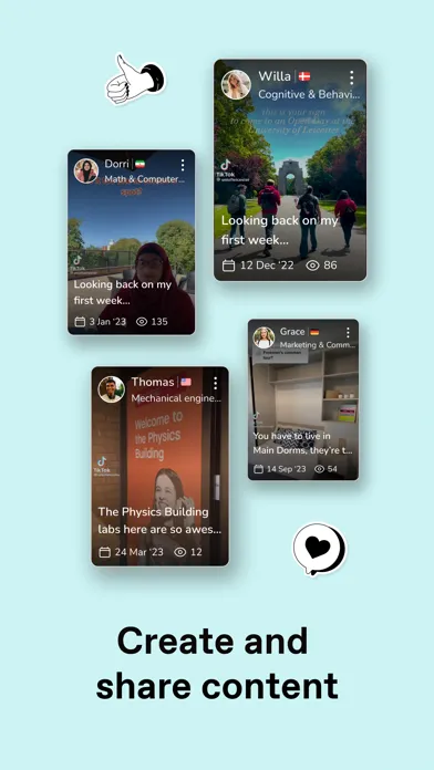 Unibuddy Ambassador Screenshots