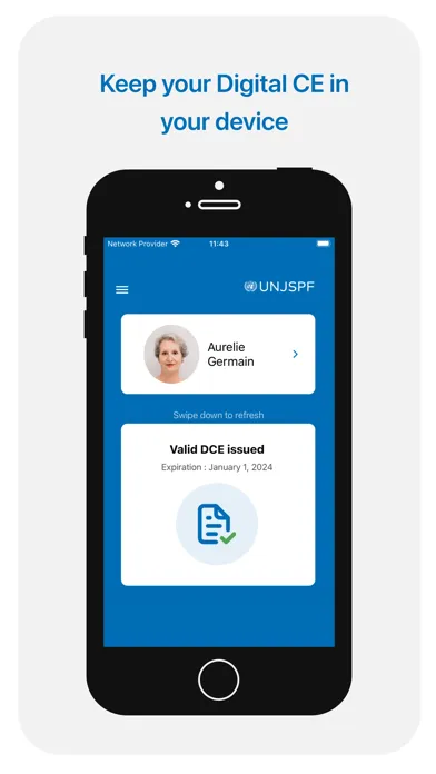 UNJSPF Digital CE سکرین شاٹس