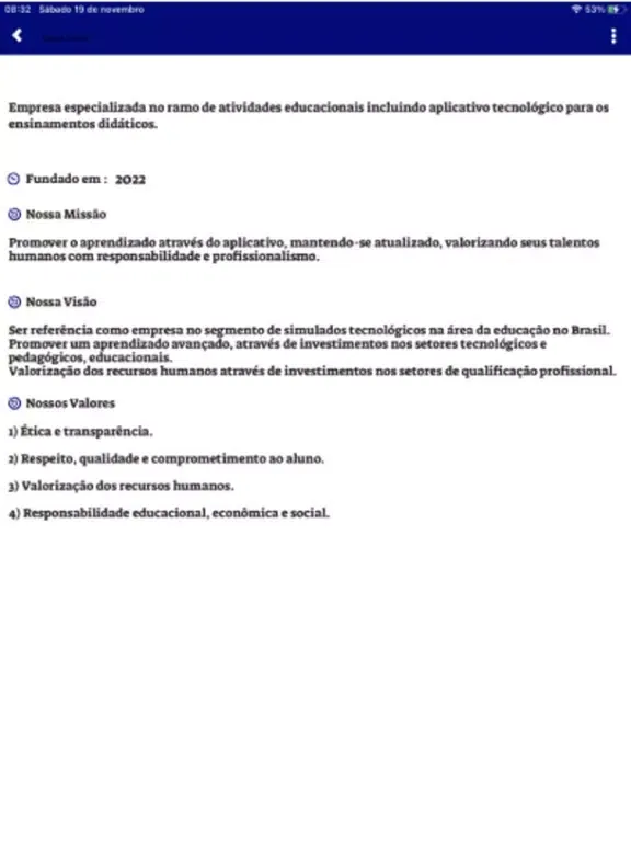 ABC Simulados iPad 應用截圖