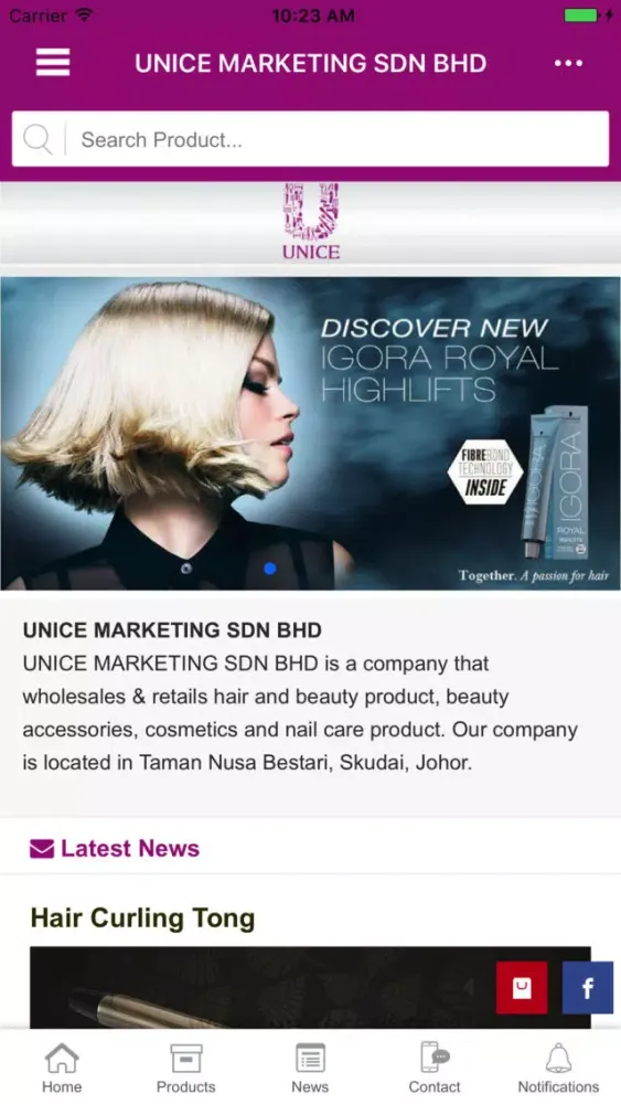 UNICE MARKETING SDN BHD سکرین شاٹس