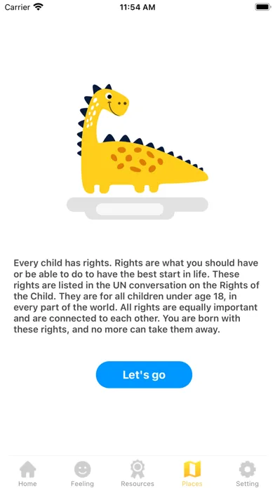 Screenshot di MyChild HelpLine