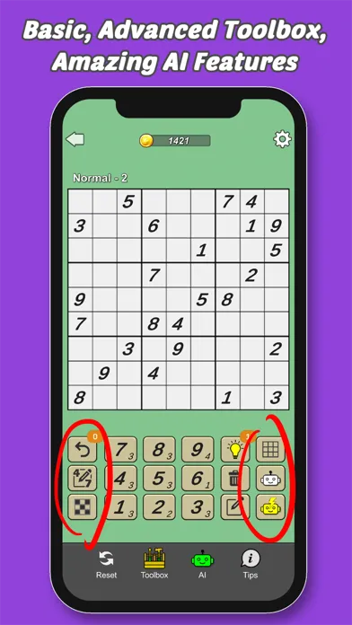 Tangkapan skrin Puzzle Gym:Sudoku, Minesweeper