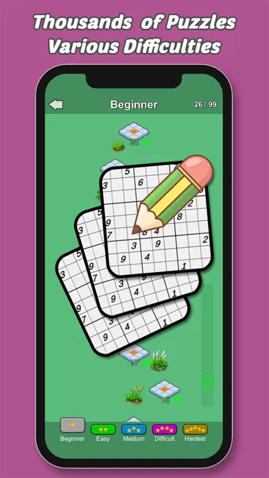 Tangkapan skrin Puzzle Gym:Sudoku, Minesweeper