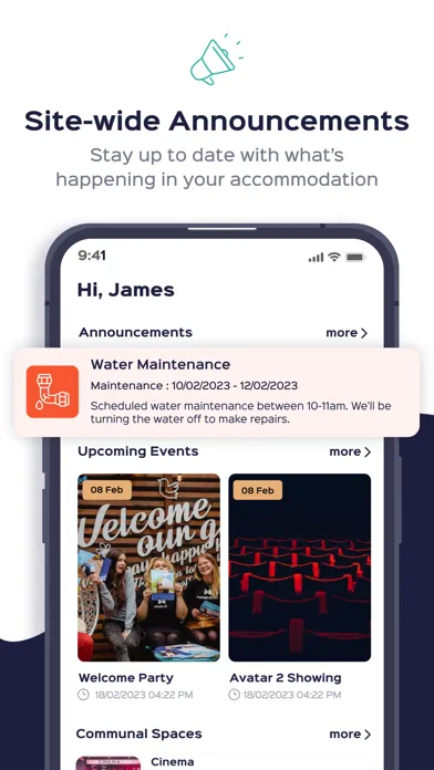 ภาพหน้าจอของ Unico App
