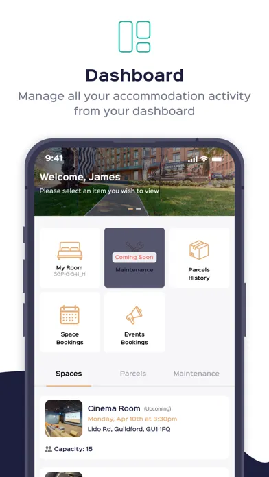 ภาพหน้าจอของ Unico App