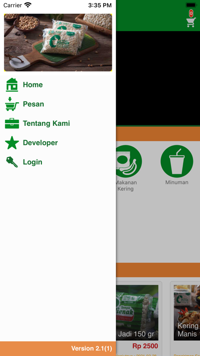Zrzuty ekranu Ongkir Gratis