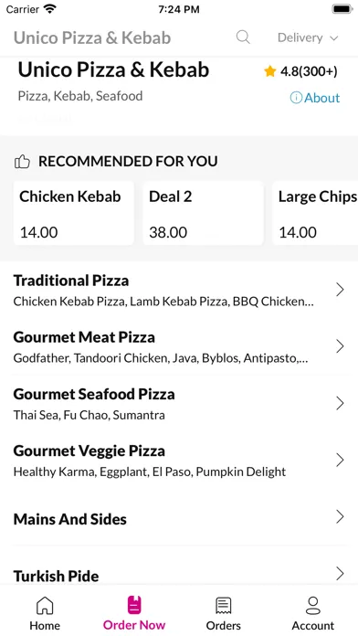 تصاویر Unico Pizza & Kebab