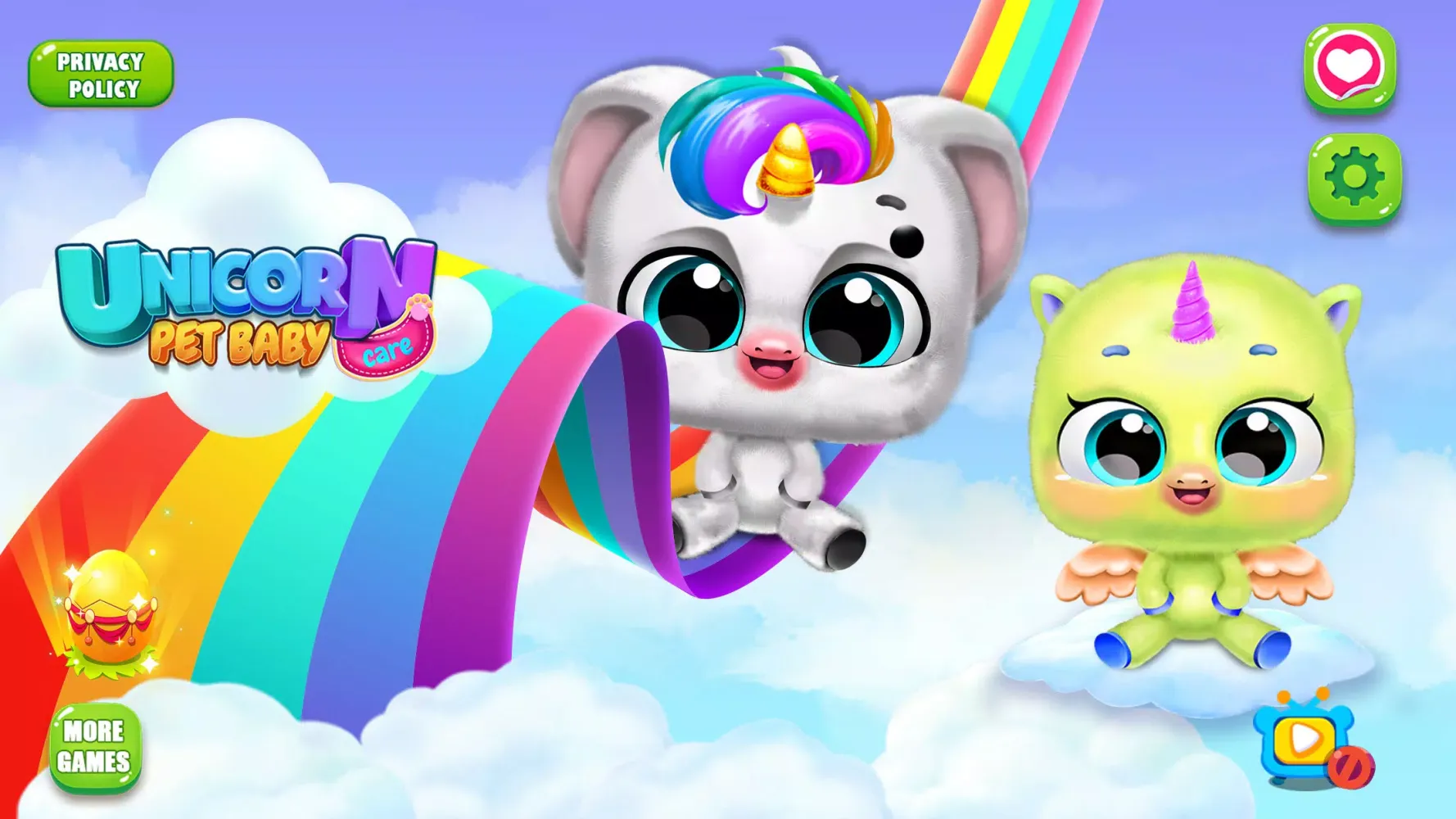 Unicorn Baby Care Unicorn Game Screenshots