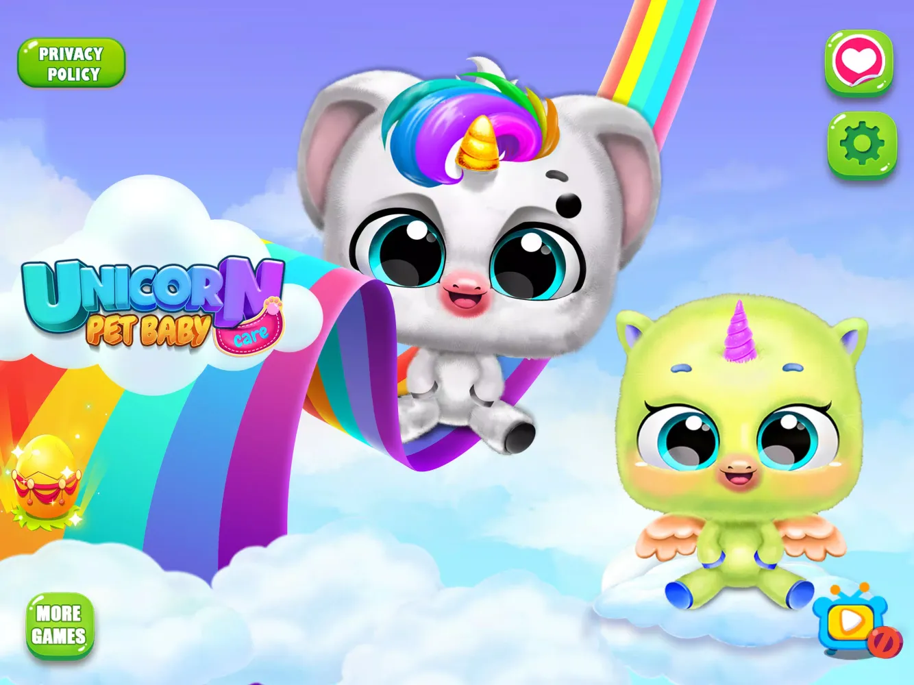 Unicorn Baby Care Unicorn Game Screenshots