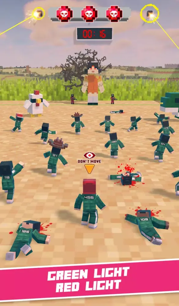 Squid Game: 456 Craft Survival Screenshots