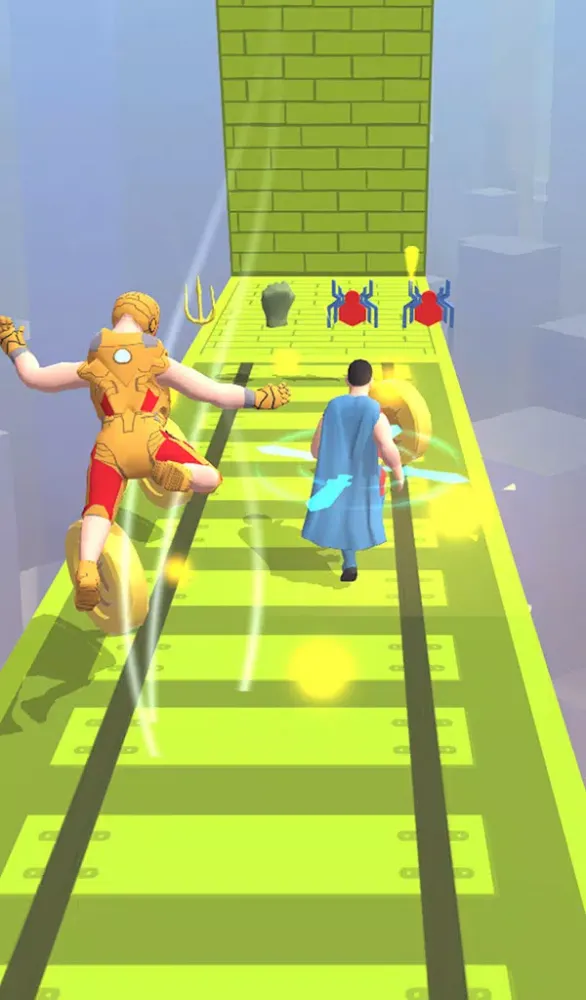 Superhero Run Screenshots