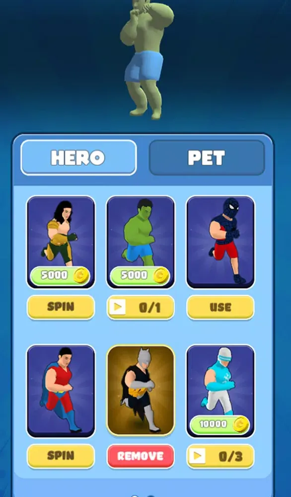 Superhero Run Screenshots