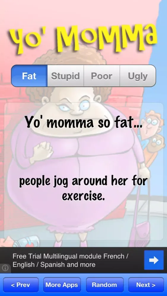 Ảnh chụp màn hình của Yo' Momma Lite