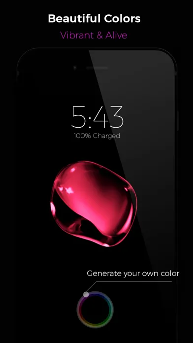 Capturas de pantalla de Black - Live Wallpapers