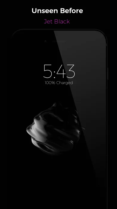 Capturas de pantalla de Black - Live Wallpapers