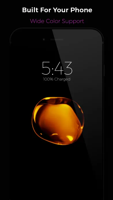 Zrzuty ekranu Black Lite - Live Wallpapers