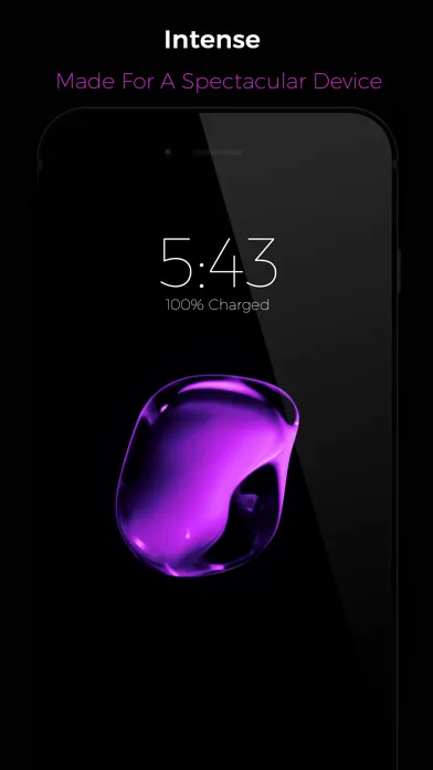 Zrzuty ekranu Black Lite - Live Wallpapers