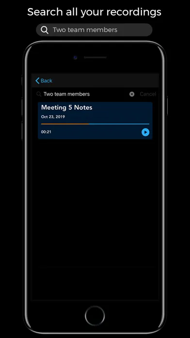 Zrzuty ekranu Smart Voice Recorder - Offline