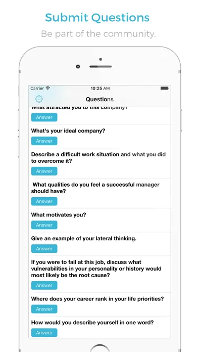 Tangkapan skrin Gems - Prepare For Your Job Interview