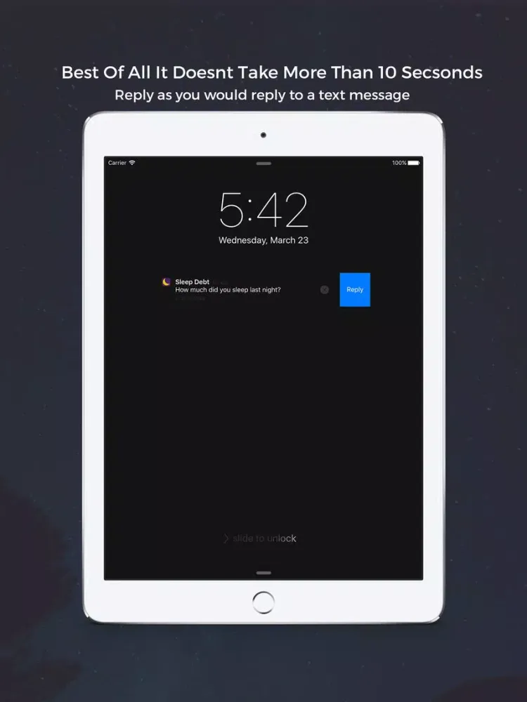 Sleep Debt Pro - Improve Performance and Productivity iPad  스크린샷