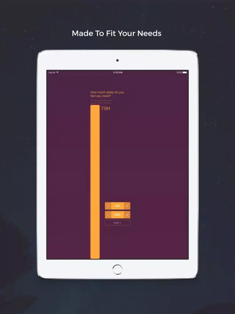 Sleep Debt Pro - Improve Performance and Productivity iPad  스크린샷