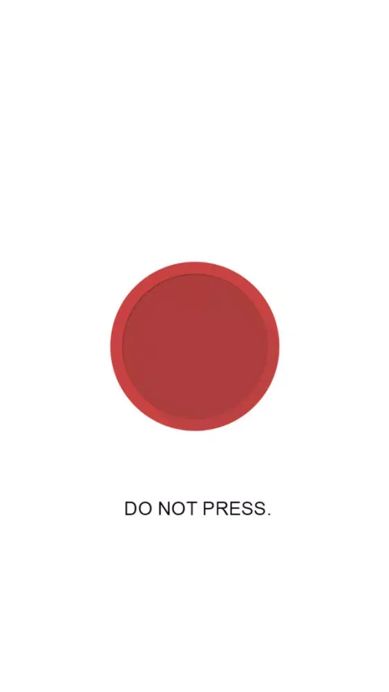 Do Not Press The Red Button - Don't Tap The Button應用截圖