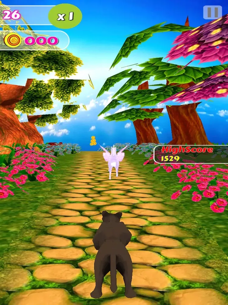 Captures d'écran de Unicorn Dash Fly Pegasus 3D HD iPad 