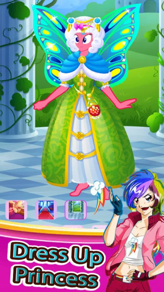Pony Dress Up School Screenshots