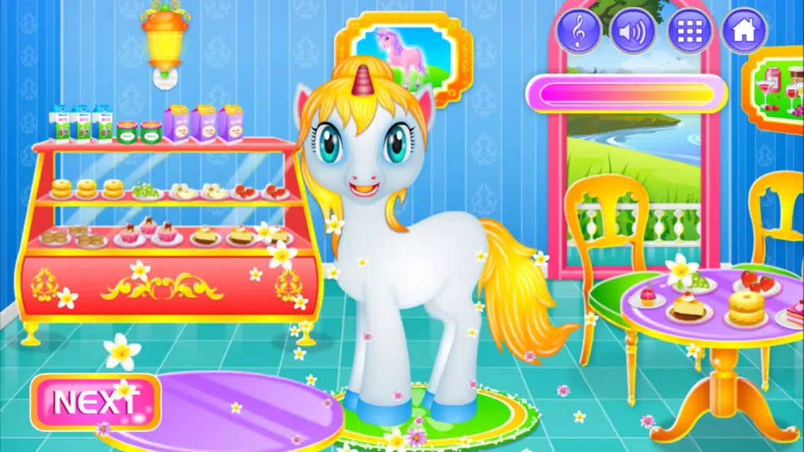 Screenshot di Unicorn Princess Dressup & Cleanup