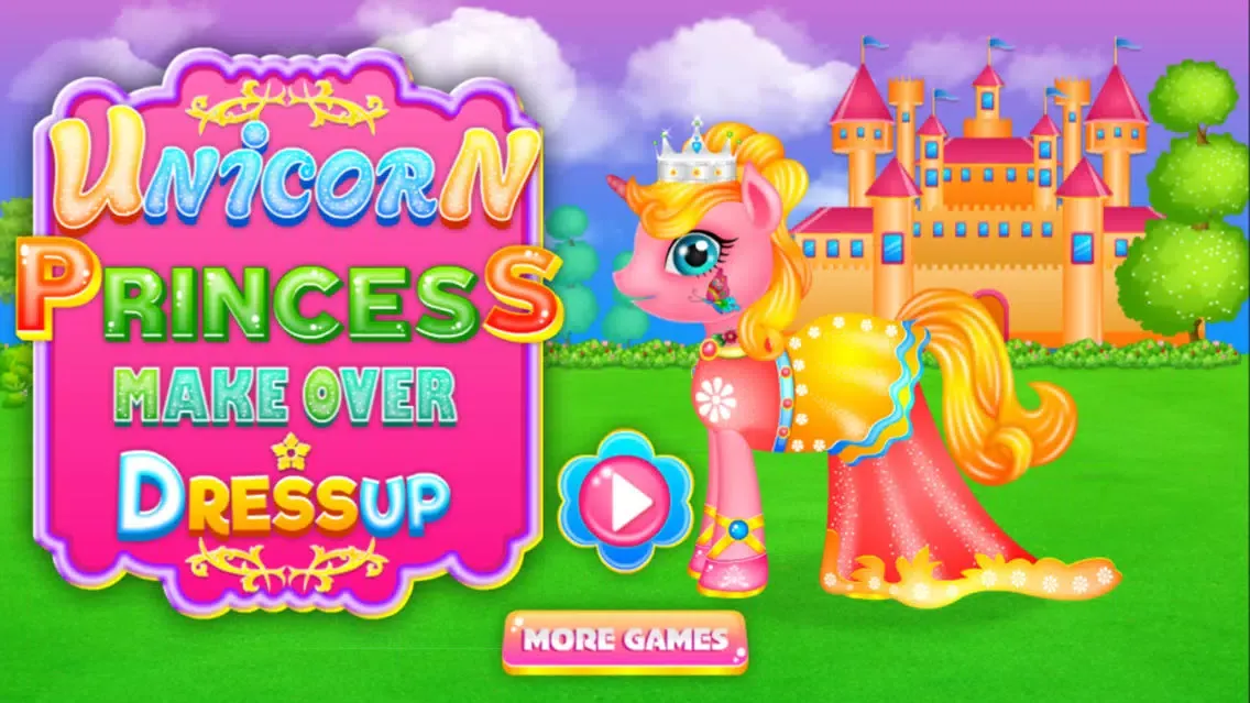 Screenshot di Unicorn Princess Dressup & Cleanup