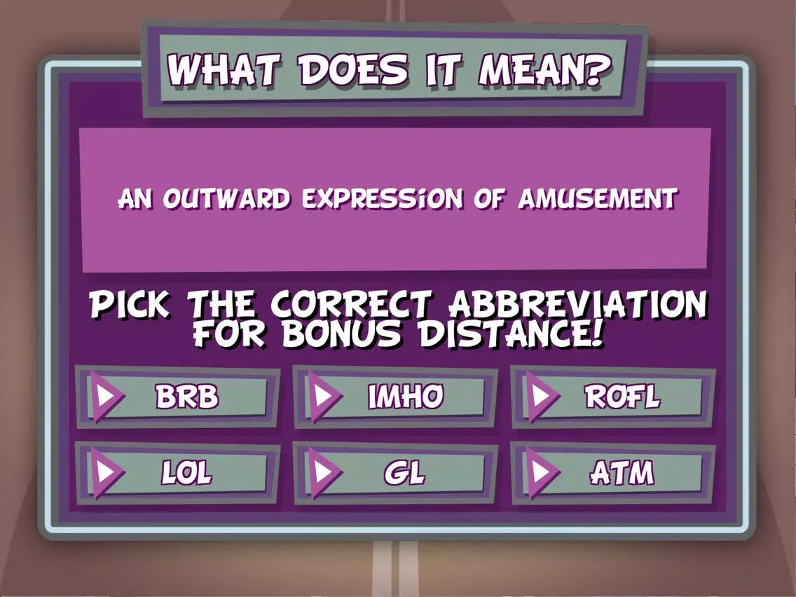 The Abbreviation Game iPad  スクリーンショット