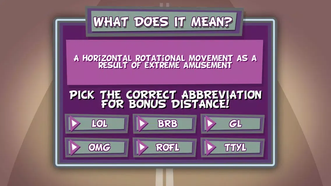 The Abbreviation Game スクリーンショット